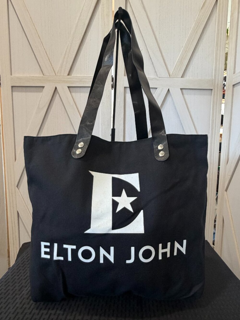 Elton John Farewell Yellow Brick Road Reversible Concert Tote Bag